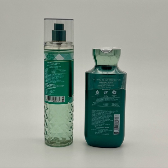 Bath and Body Works Gingham Fresh Lotion Set NWT - Picture 4 of 5
